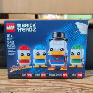 LEGO BrickHeadz DuckTales Set With Huey, Dewey, Scrooge McDuck, And Louie